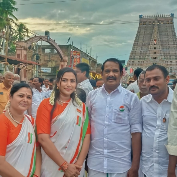 Dr. Divya MP — Operation Sindoor Yatra